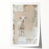 Charming Lamb - Easter Wall Art, Easter Canvas Prints, Home Decor