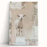 Charming Lamb - Easter Wall Art, Easter Canvas Prints, Home Decor