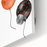 Spooky Halloween Balloons Canvas Art - Halloween Wall Decorations
