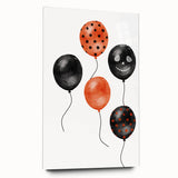 Spooky Halloween Balloons Canvas Art - Halloween Wall Decorations