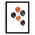 Spooky Halloween Balloons Canvas Art - Halloween Wall Decorations