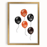Spooky Halloween Balloons Canvas Art - Halloween Wall Decorations
