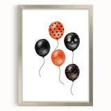 Spooky Halloween Balloons Canvas Art - Halloween Wall Decorations
