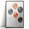 Spooky Halloween Balloons Canvas Art - Halloween Wall Decorations