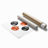 Spooky Halloween Balloons Canvas Art - Halloween Wall Decorations