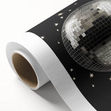 Silver Disco Ball Party Art - New Year's Eve Wall Art Print