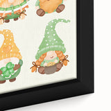 St. Patrick’s Day Gnome Wall Art – Irish Leprechaun Print Decor