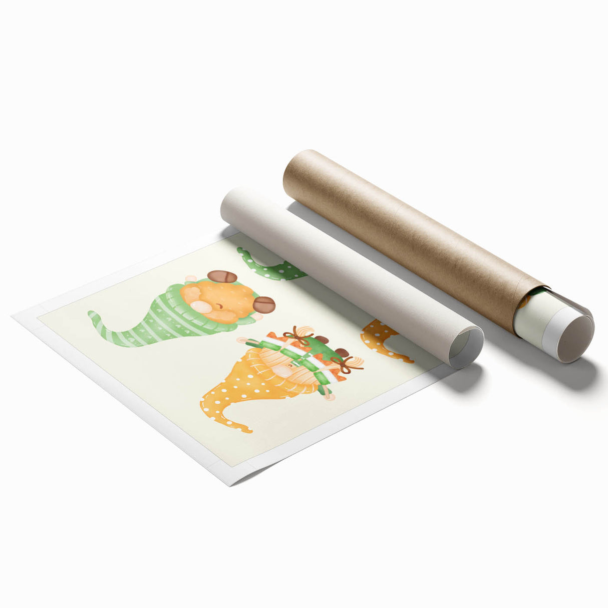 St. Patrick’s Day Gnome Wall Art – Irish Leprechaun Print Decor