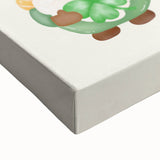 St. Patrick’s Day Gnome Wall Art – Irish Leprechaun Print Decor