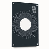 Radiating Sun - Boys Room Wall Art Kids Wall Art Prints