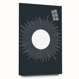 Radiating Sun - Boys Room Wall Art Kids Wall Art Prints