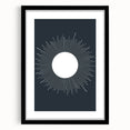 Radiating Sun - Boys Room Wall Art Kids Wall Art Prints