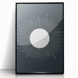 Radiating Sun - Boys Room Wall Art Kids Wall Art Prints