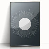 Radiating Sun - Boys Room Wall Art Kids Wall Art Prints