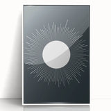 Radiating Sun - Boys Room Wall Art Kids Wall Art Prints