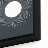 Radiating Sun - Boys Room Wall Art Kids Wall Art Prints