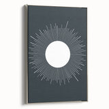 Radiating Sun - Boys Room Wall Art Kids Wall Art Prints