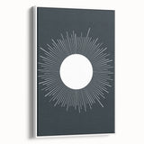 Radiating Sun - Boys Room Wall Art Kids Wall Art Prints