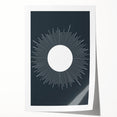 Radiating Sun - Boys Room Wall Art Kids Wall Art Prints