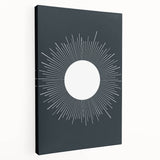 Radiating Sun - Boys Room Wall Art Kids Wall Art Prints