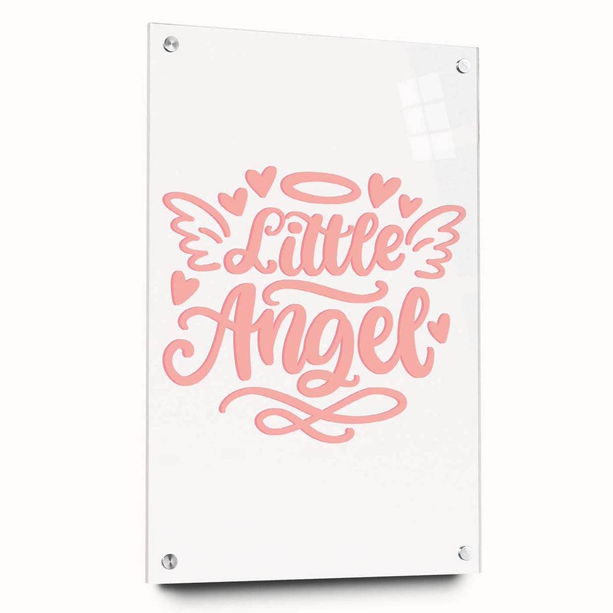 Girls Bedroom Art – Little Angel Nursery Wall Decor