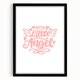 Girls Bedroom Art – Little Angel Nursery Wall Decor