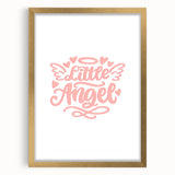 Girls Bedroom Art – Little Angel Nursery Wall Decor