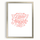 Girls Bedroom Art – Little Angel Nursery Wall Decor