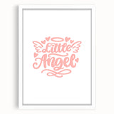 Girls Bedroom Art – Little Angel Nursery Wall Decor