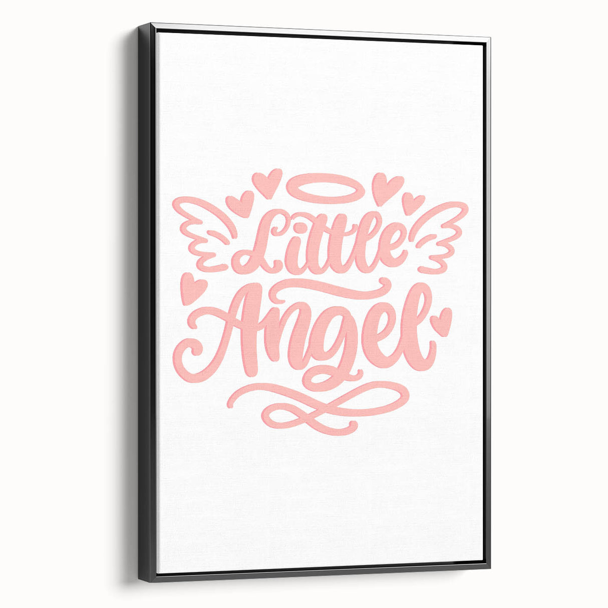 Girls Bedroom Art – Little Angel Nursery Wall Decor
