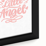 Girls Bedroom Art – Little Angel Nursery Wall Decor
