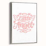 Girls Bedroom Art – Little Angel Nursery Wall Decor