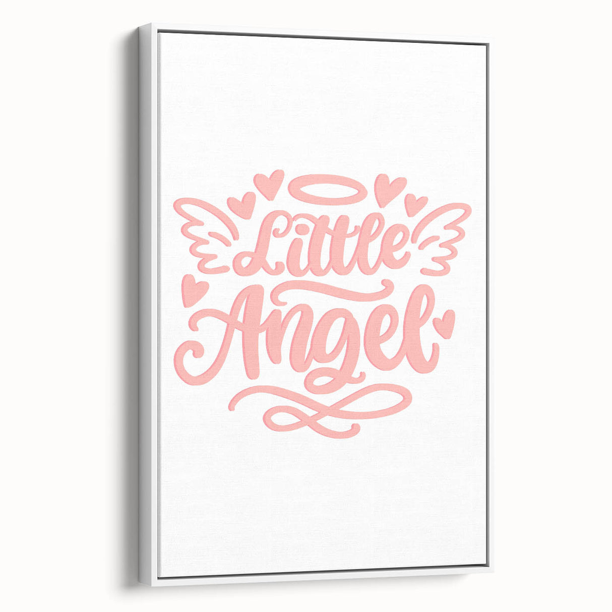 Girls Bedroom Art – Little Angel Nursery Wall Decor