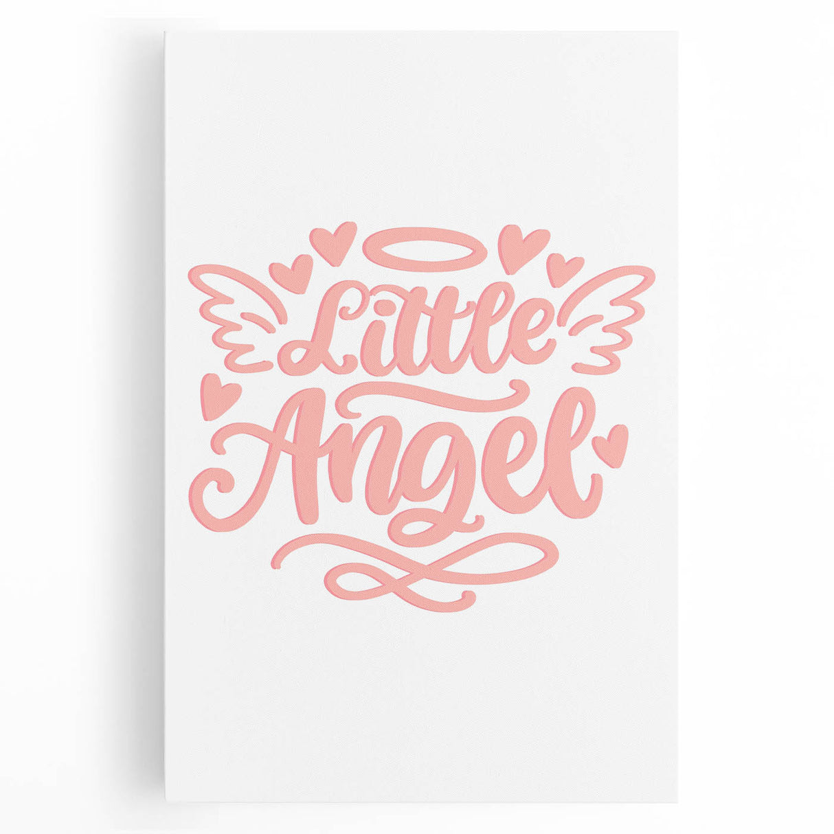 Girls Bedroom Art – Little Angel Nursery Wall Decor