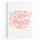 Girls Bedroom Art – Little Angel Nursery Wall Decor