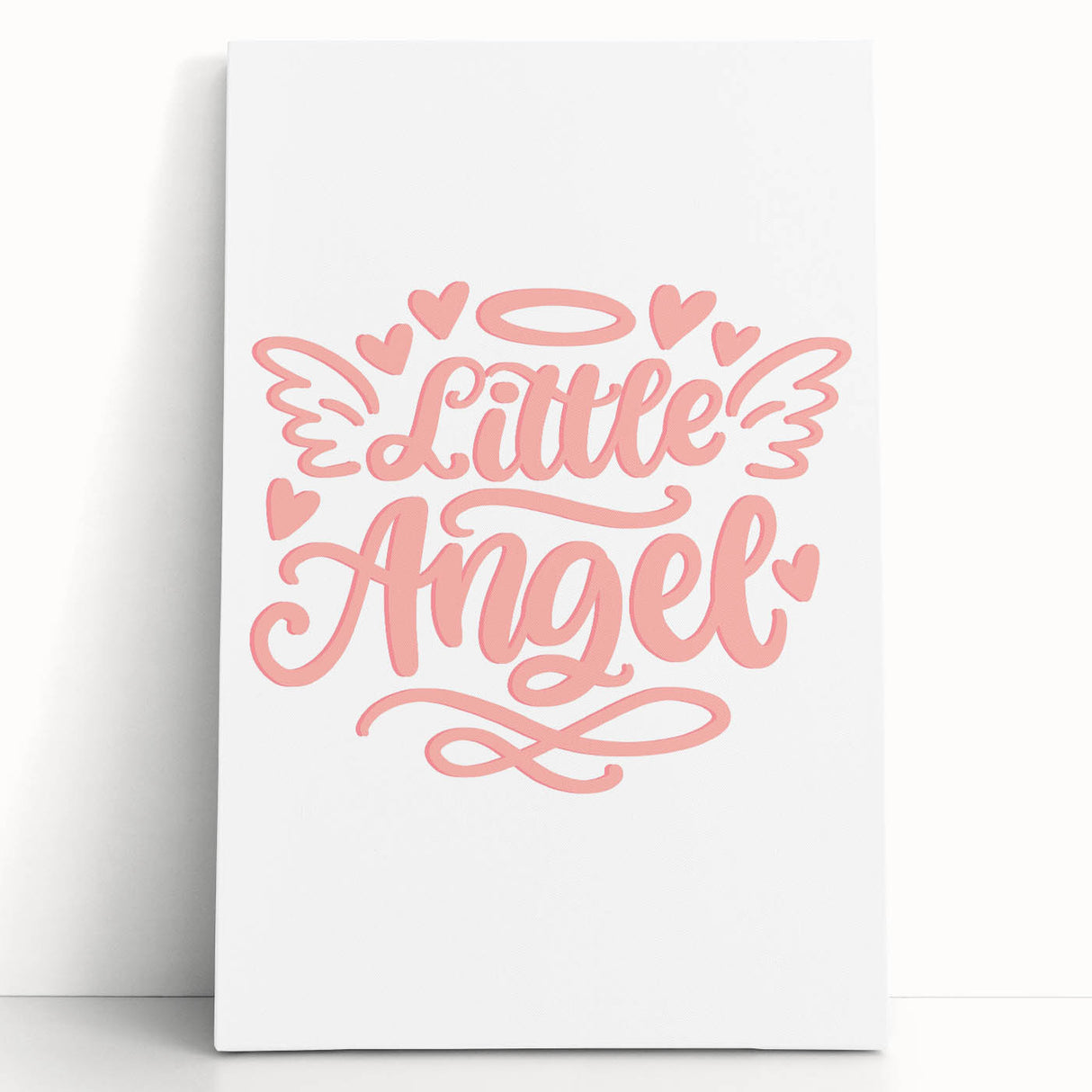 Girls Bedroom Art – Little Angel Nursery Wall Decor