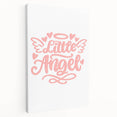 Girls Bedroom Art – Little Angel Nursery Wall Decor
