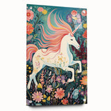 Nursery Wall Art - Magical Unicorn Fantasy Kids Room Print