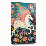Nursery Wall Art - Magical Unicorn Fantasy Kids Room Print