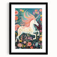 Nursery Wall Art - Magical Unicorn Fantasy Kids Room Print