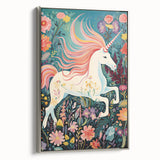 Nursery Wall Art - Magical Unicorn Fantasy Kids Room Print