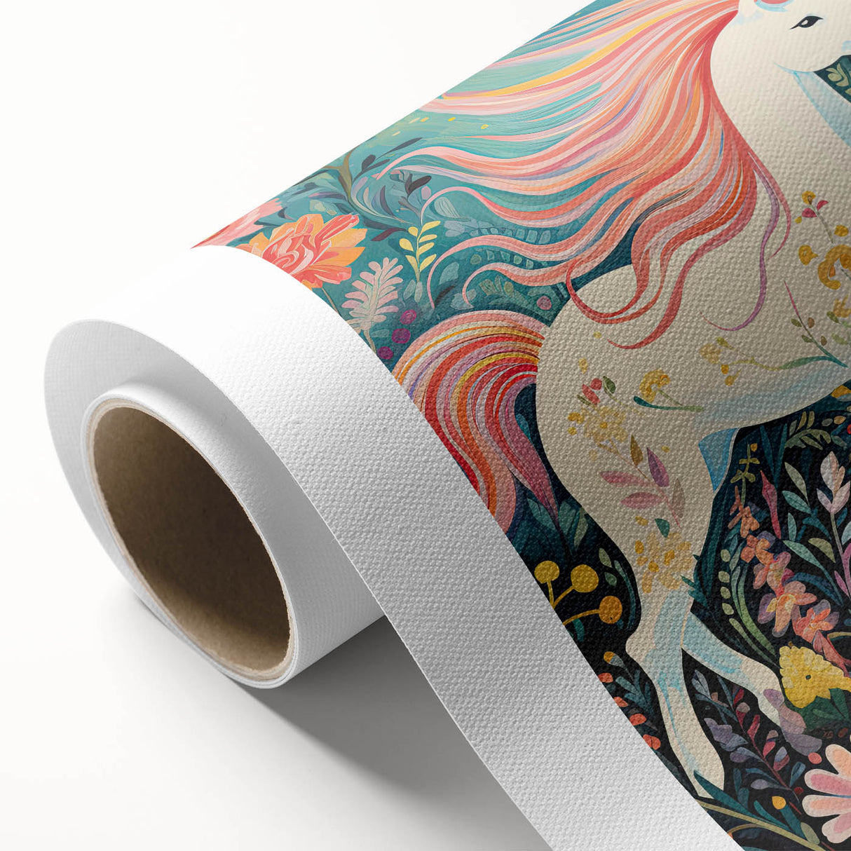 Nursery Wall Art - Magical Unicorn Fantasy Kids Room Print