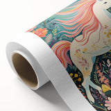 Nursery Wall Art - Magical Unicorn Fantasy Kids Room Print