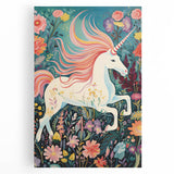 Nursery Wall Art - Magical Unicorn Fantasy Kids Room Print