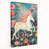 Nursery Wall Art - Magical Unicorn Fantasy Kids Room Print