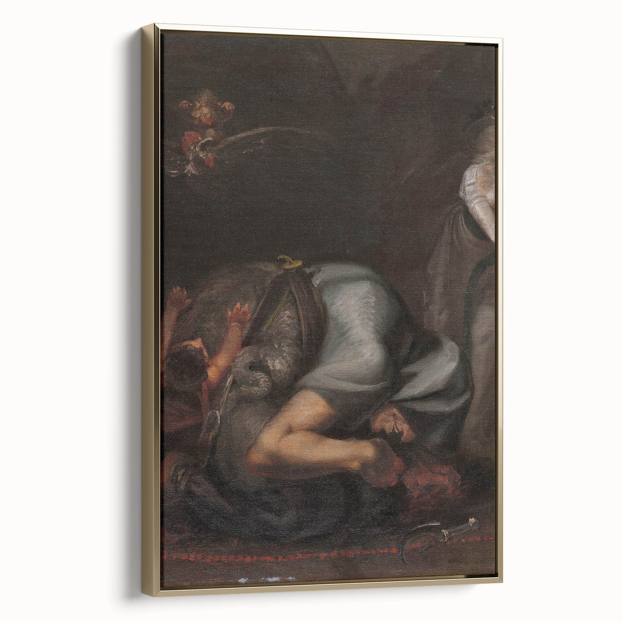 Medieval Wall Art - Gothic "The Mandrake: A Charm" Historical Print