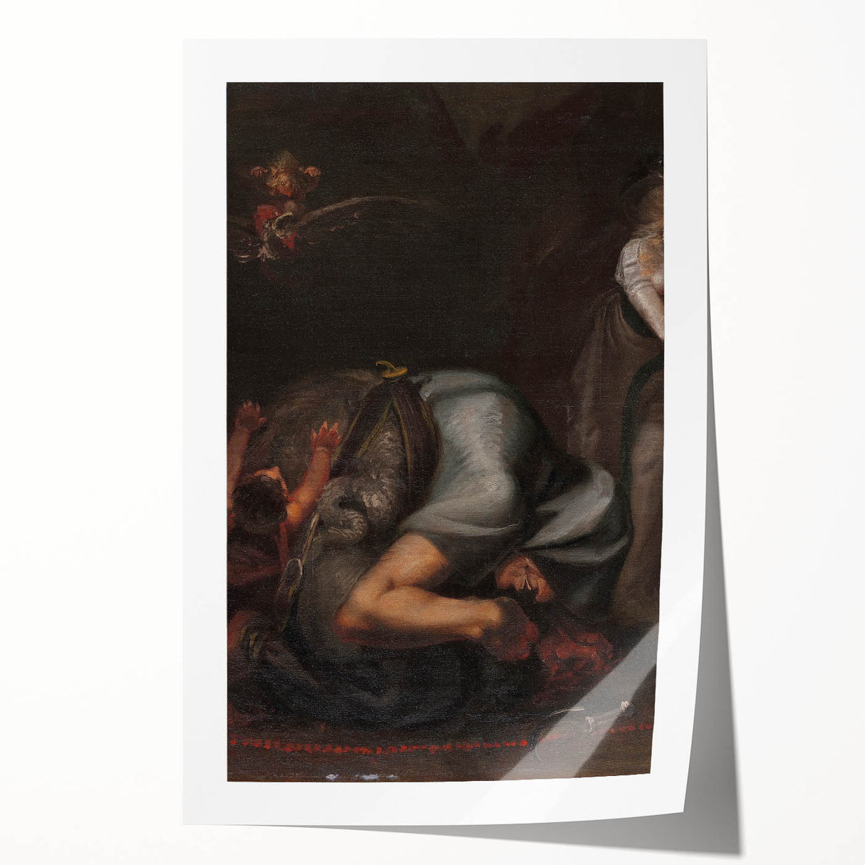 Medieval Wall Art - Gothic "The Mandrake: A Charm" Historical Print