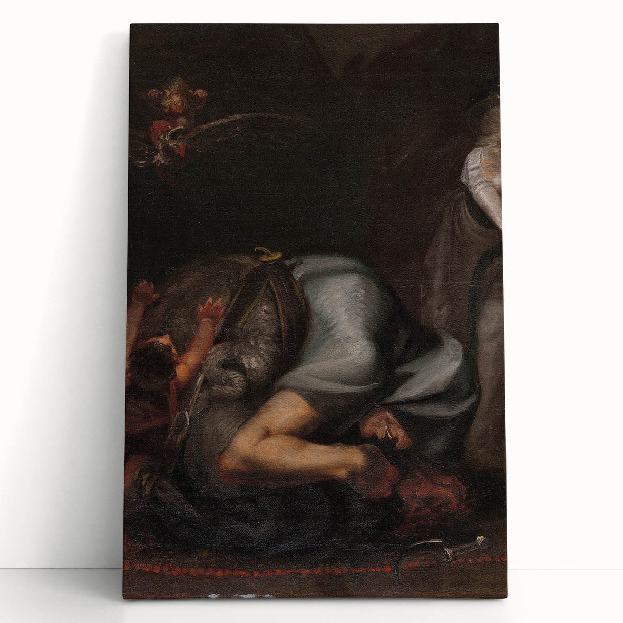 Medieval Wall Art - Gothic "The Mandrake: A Charm" Historical Print