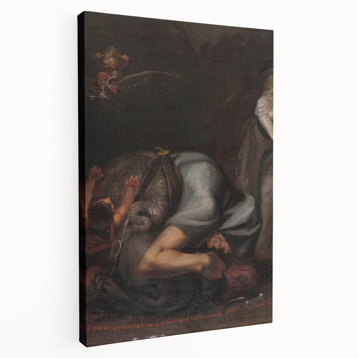 Medieval Wall Art - Gothic "The Mandrake: A Charm" Historical Print