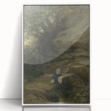 Nature-Inspired Modern Art Print - Serene Landscape Wall Decor